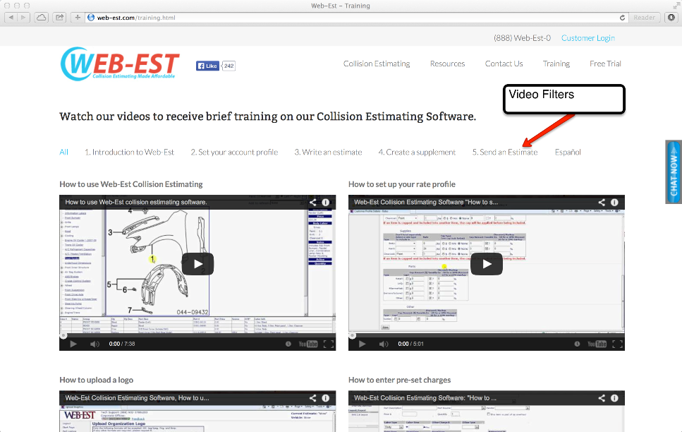 Web Est Letter Templates For Web Est Collision Estimating Software